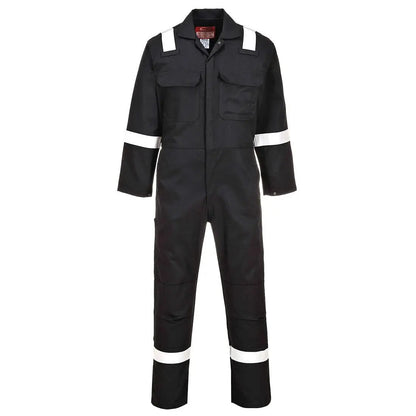 Bizweld Work Fr Coverall Biz5 - Black - Customisable Coveralls