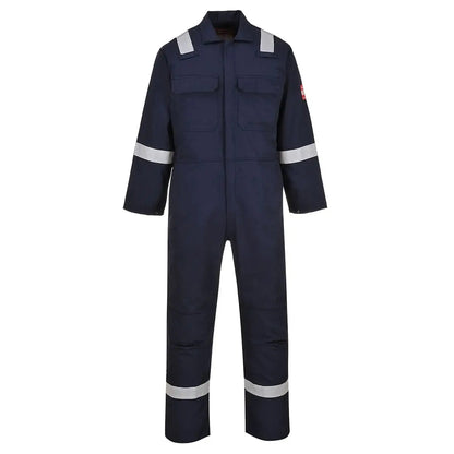Bizweld Work Fr Coverall Biz5 - Navy Tall - Customisable Coveralls