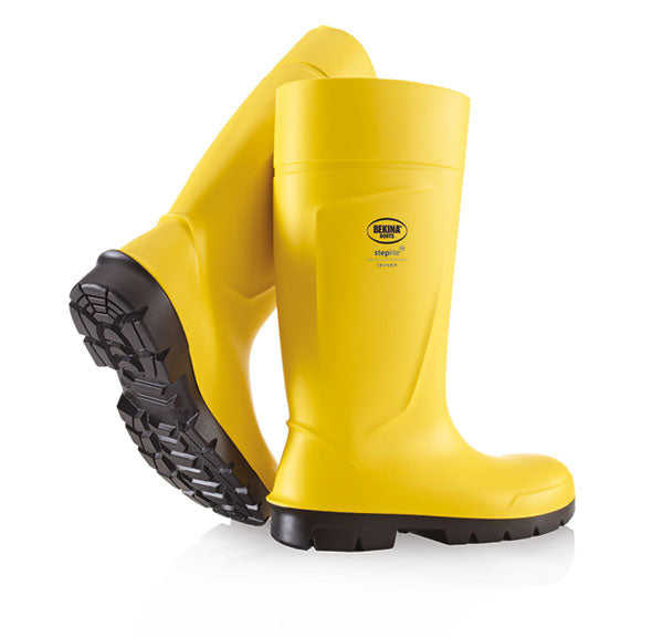 Bekina Steplite Easy Grip Full Safety Wellingtons S Bnpan4 P2080 - Yellow 4 - Customisable Wellingtons