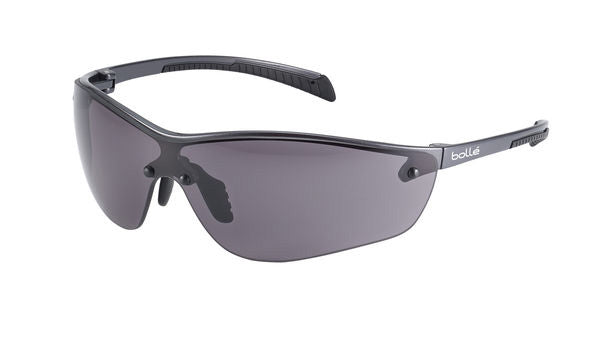 Bolle Safety Silium+ Platinum Glasses - Smoke - Customisable Eye Protection