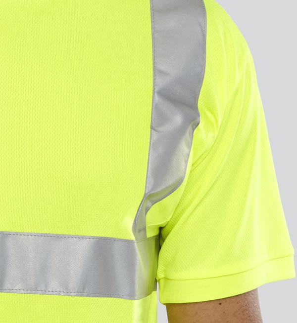Beeswift Crew Neck Hi Vis Short Sleeve T Shirt Bscntsen - - Customisable T-Shirt