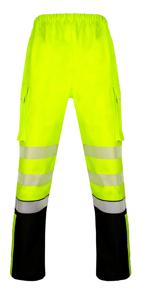 Deltic Beeswift Deltic Hi Vis Two Tone Ripstop Breathable And Waterproof Rail Over Trouser Bsdtrtt - - Customisable Trousers