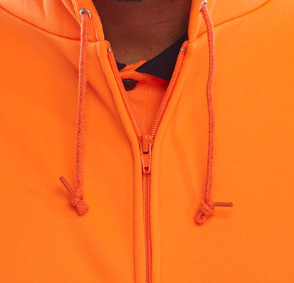 Beeswift Essential Hi Vis Zipped Hoodie Bshssen - - Customisable Sweatshirts