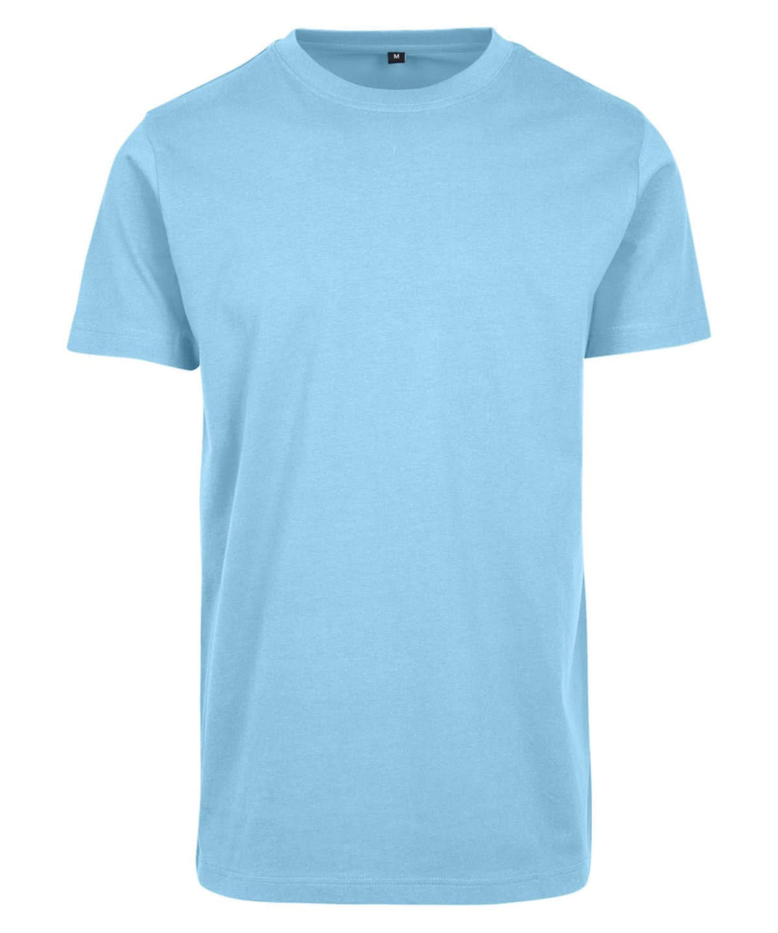 Build Your Brand BYB T shirt round neck Baltic Blue BY004 - Baltic Blue - Customisable T-Shirt