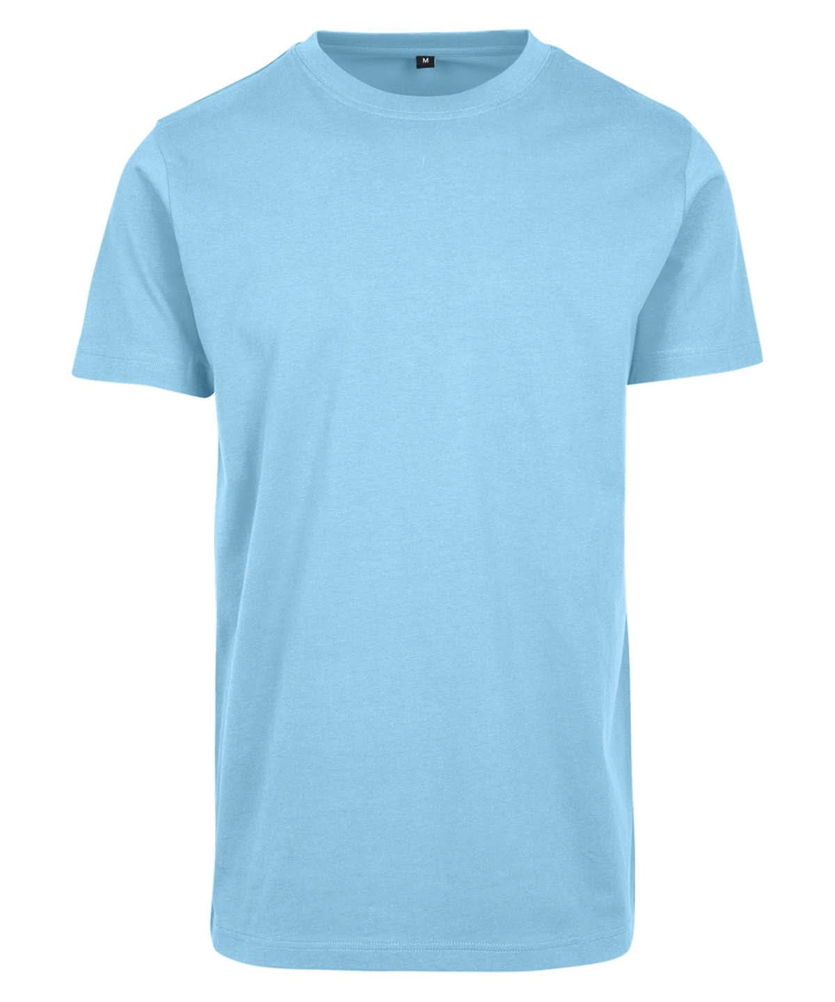Build Your Brand BYB T shirt round neck Baltic Blue BY004 - Baltic Blue - Customisable T-Shirt