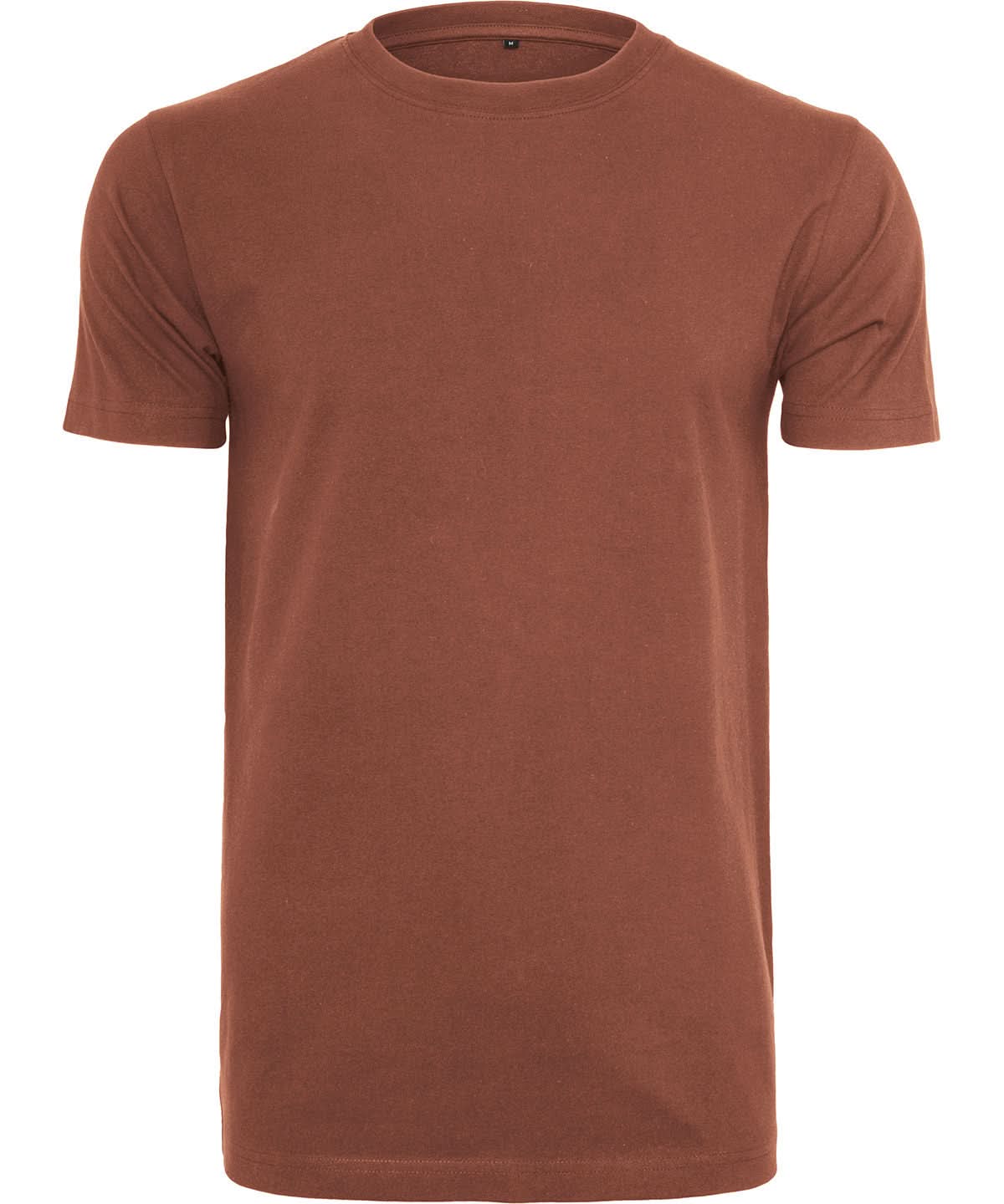 Build Your Brand BYB T shirt round neck Bark BY004 - Bark - Customisable T-Shirt