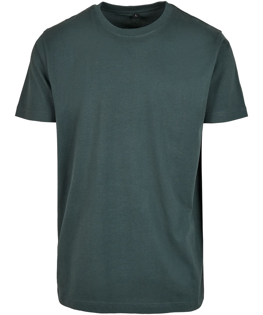 Build Your Brand BYB T shirt round neck Bottle Green BY004 - Bottle Green - Customisable T-Shirt