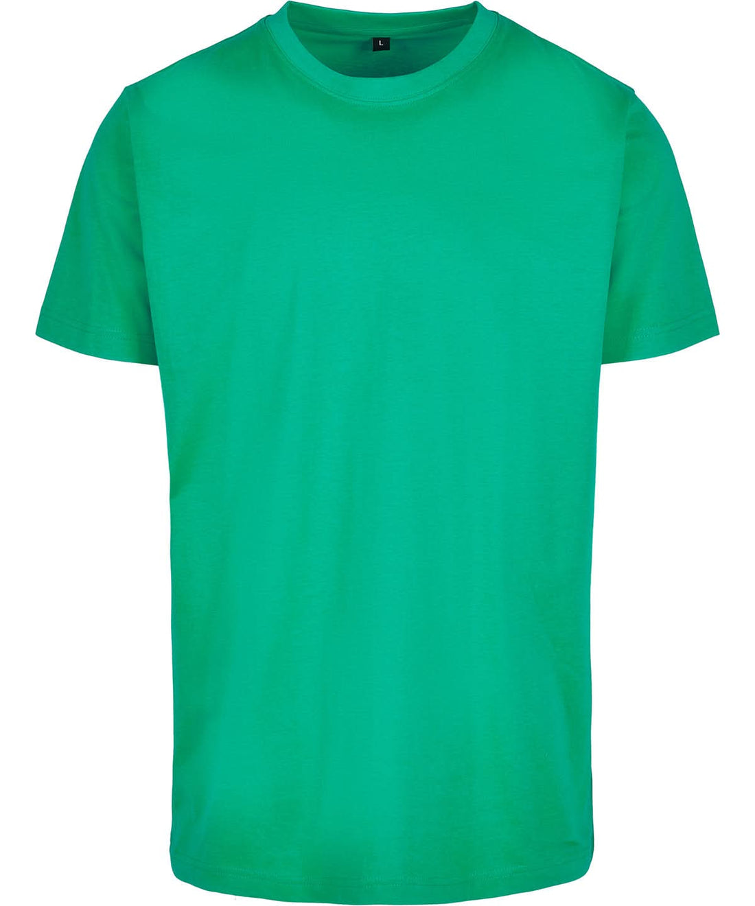 Build Your Brand BYB T shirt round neck Short Sleeve Green BY004 - Grass Green - Customisable T-Shirt
