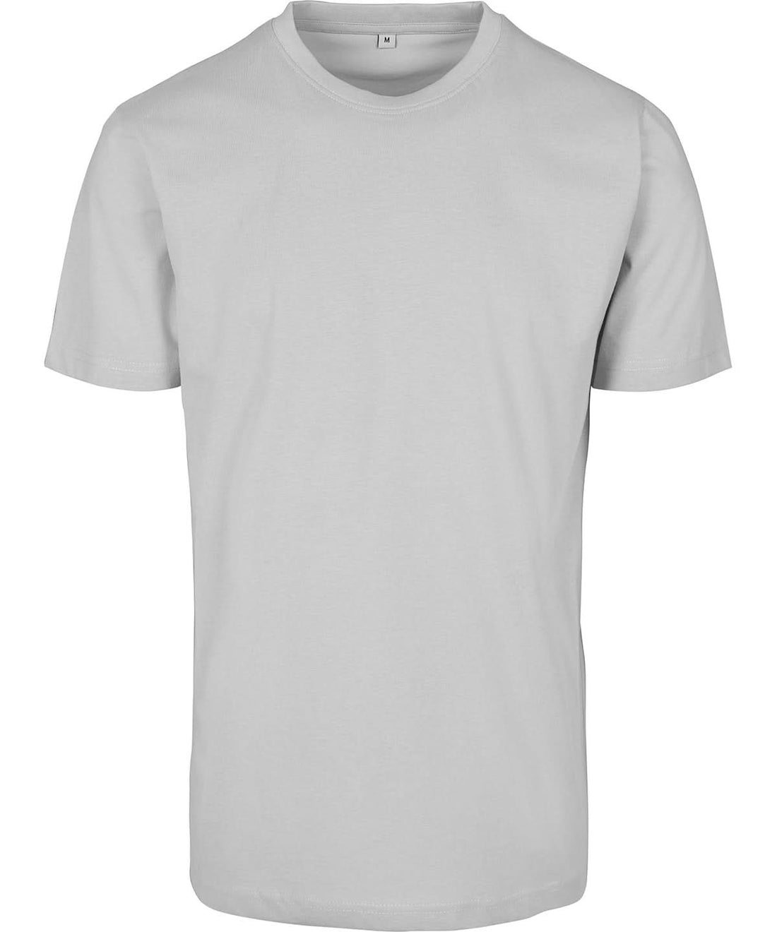 Build Your Brand BYB T shirt round neck Light Asphalt BY004 - Light Asphalt - Customisable T-Shirt