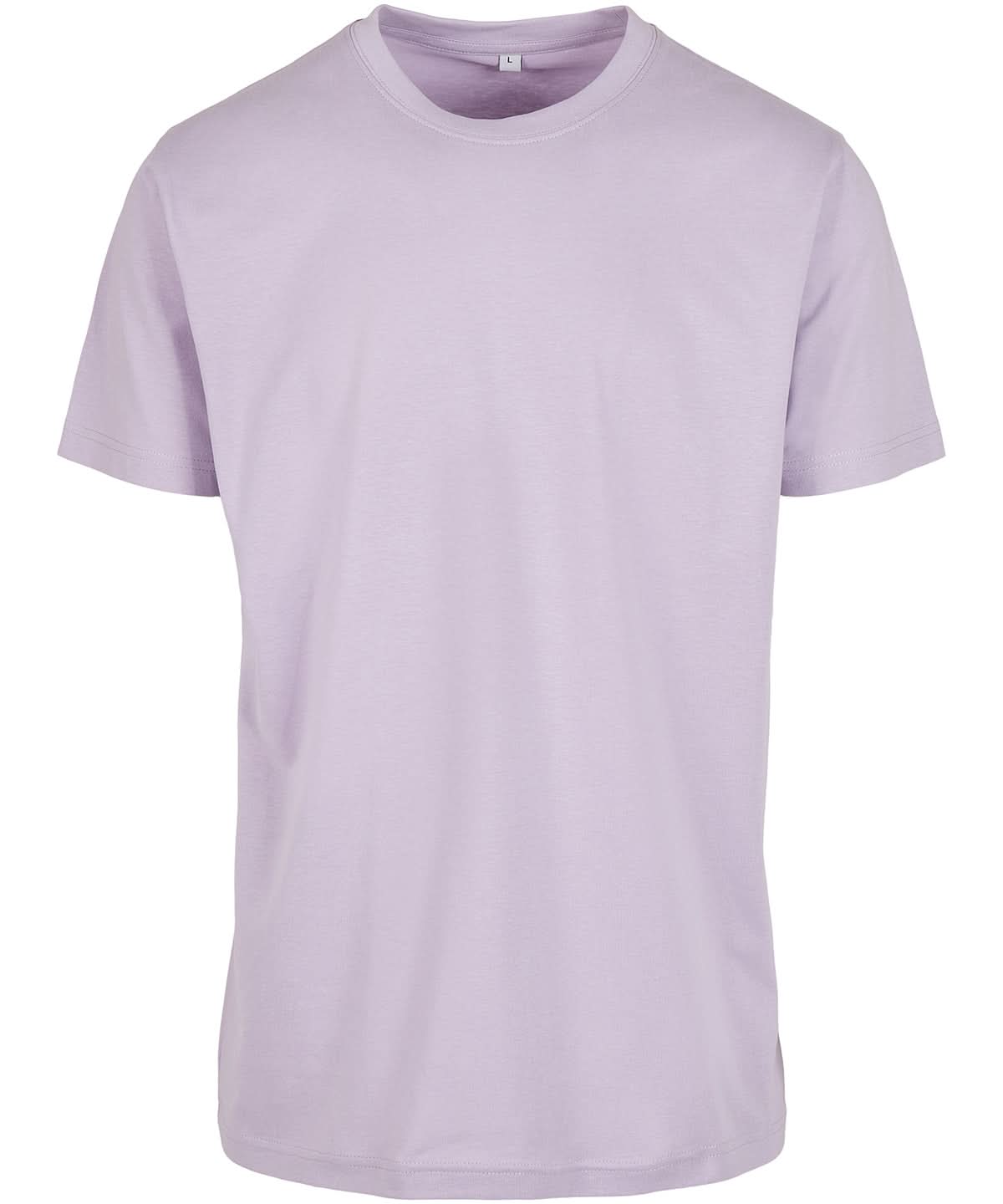 Build Your Brand BYB T shirt round neck Lilac BY004 - Lilac - Customisable T-Shirt