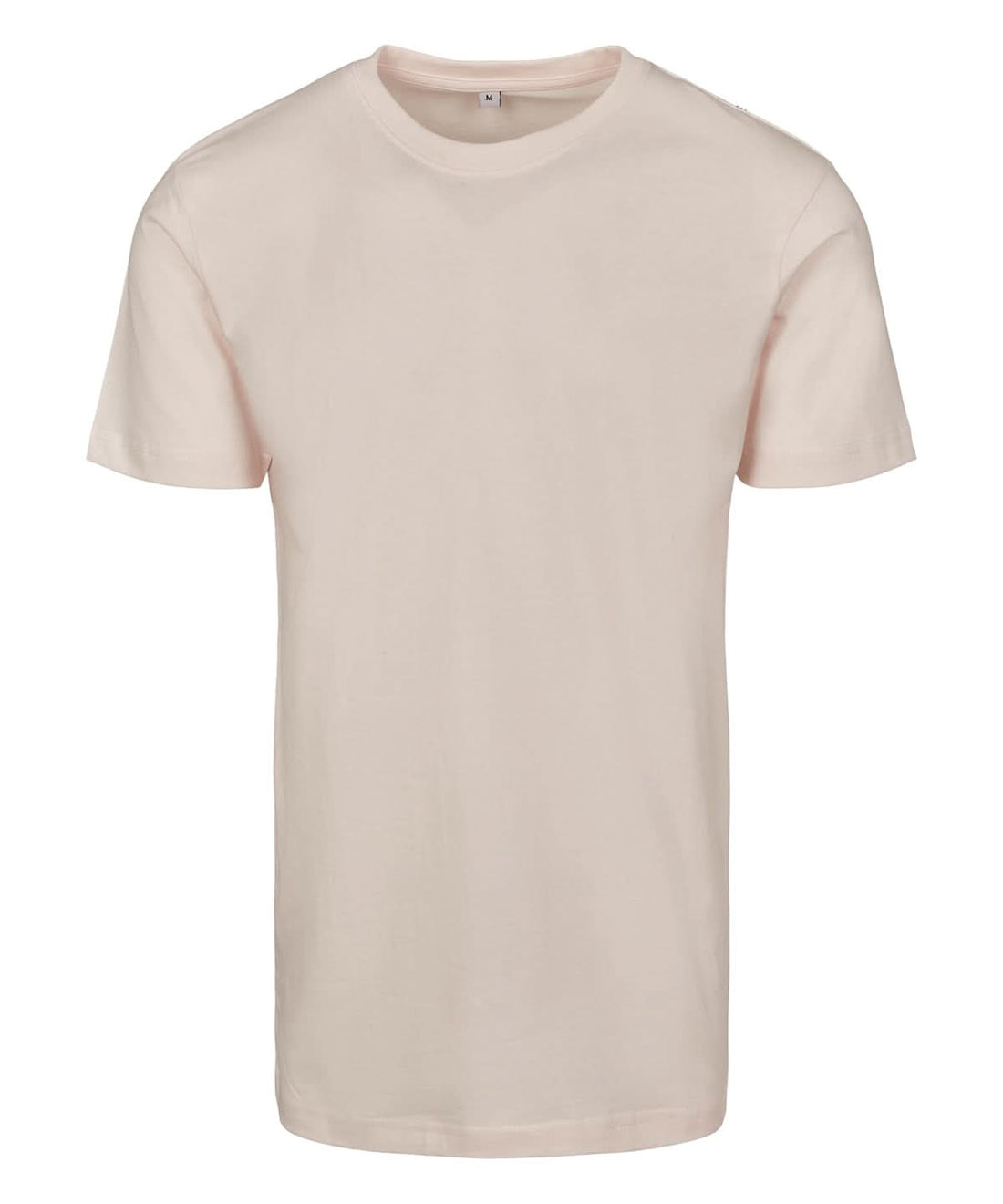 Build Your Brand BYB T shirt round neck Pink Marshmellow BY004 - Pink Marshmellow - Customisable T-Shirt