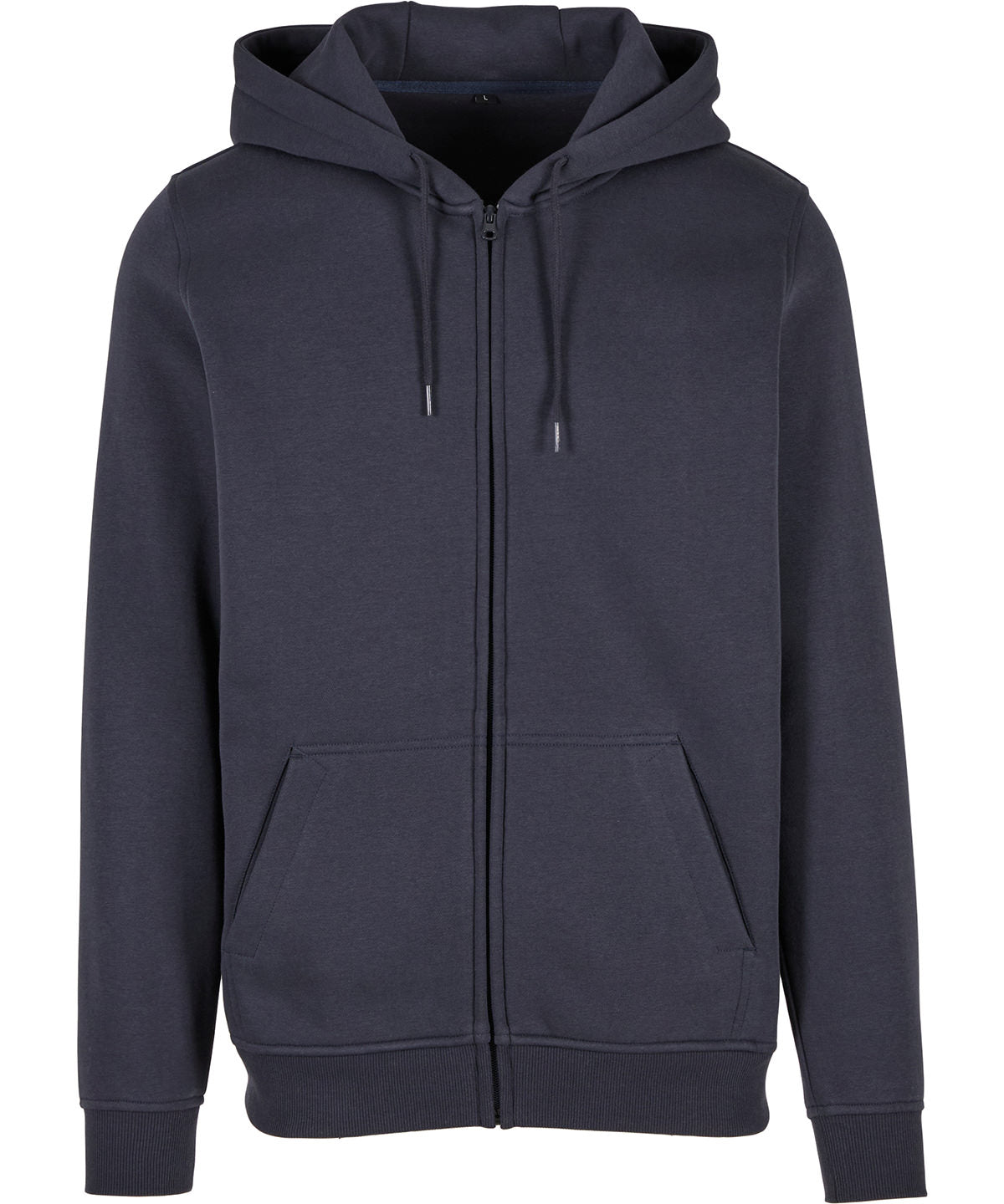 BYB Heavy zip hoodie - BY012 - Navy - Customisable Hoodies