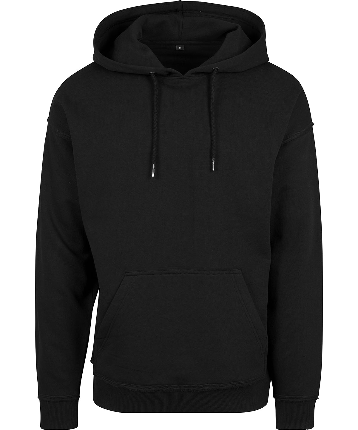 Oversize hoodie - BY074 - Black - Customisable Hoodies