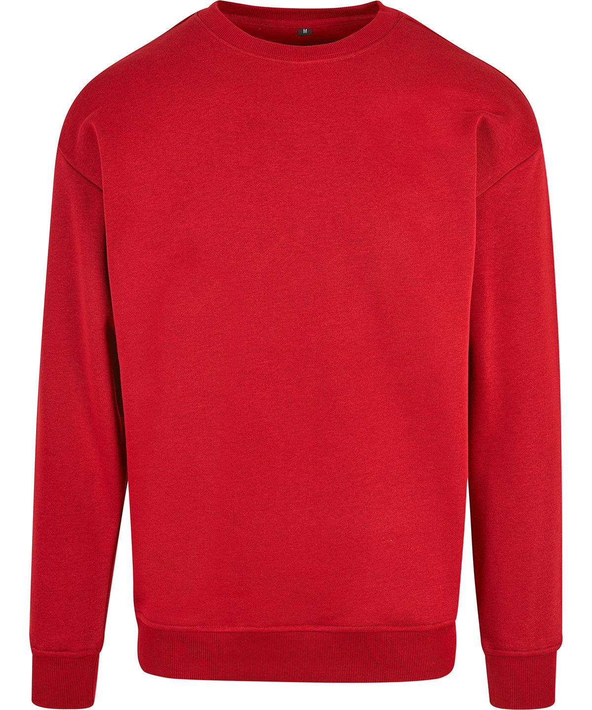 Sweat crew neck - BY075 - City Red* - Customisable Sweatshirts