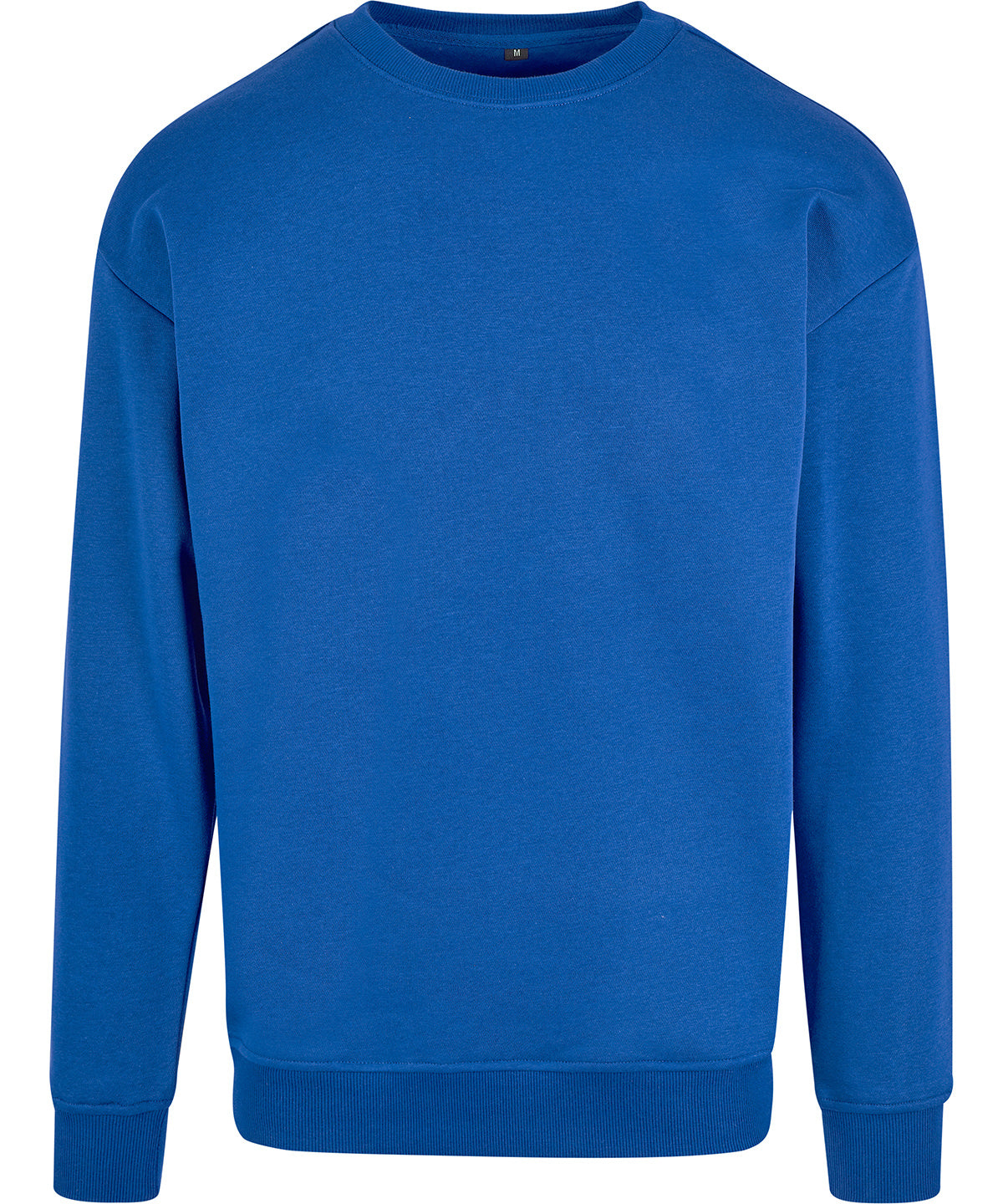 Sweat crew neck - BY075 - Intense Blue* - Customisable Sweatshirts