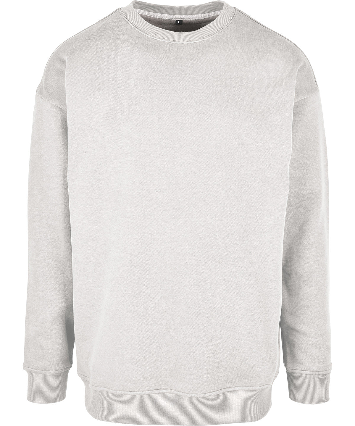 Sweat crew neck - BY075 - Light Asphalt - Customisable Sweatshirts