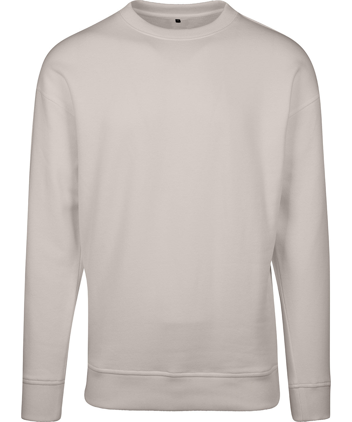 Sweat crew neck - BY075 - White Sand* - Customisable Sweatshirts