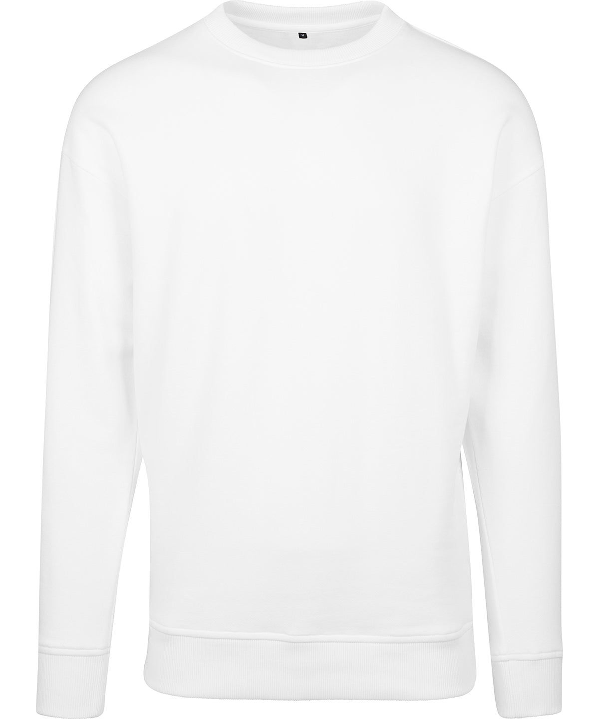Sweat crew neck - BY075 - White* - Customisable Sweatshirts