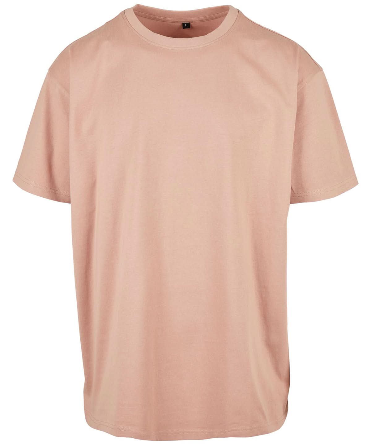 Build Your Brand BYB Heavy oversized tee Amber BY102 - Amber - Customisable T-Shirt