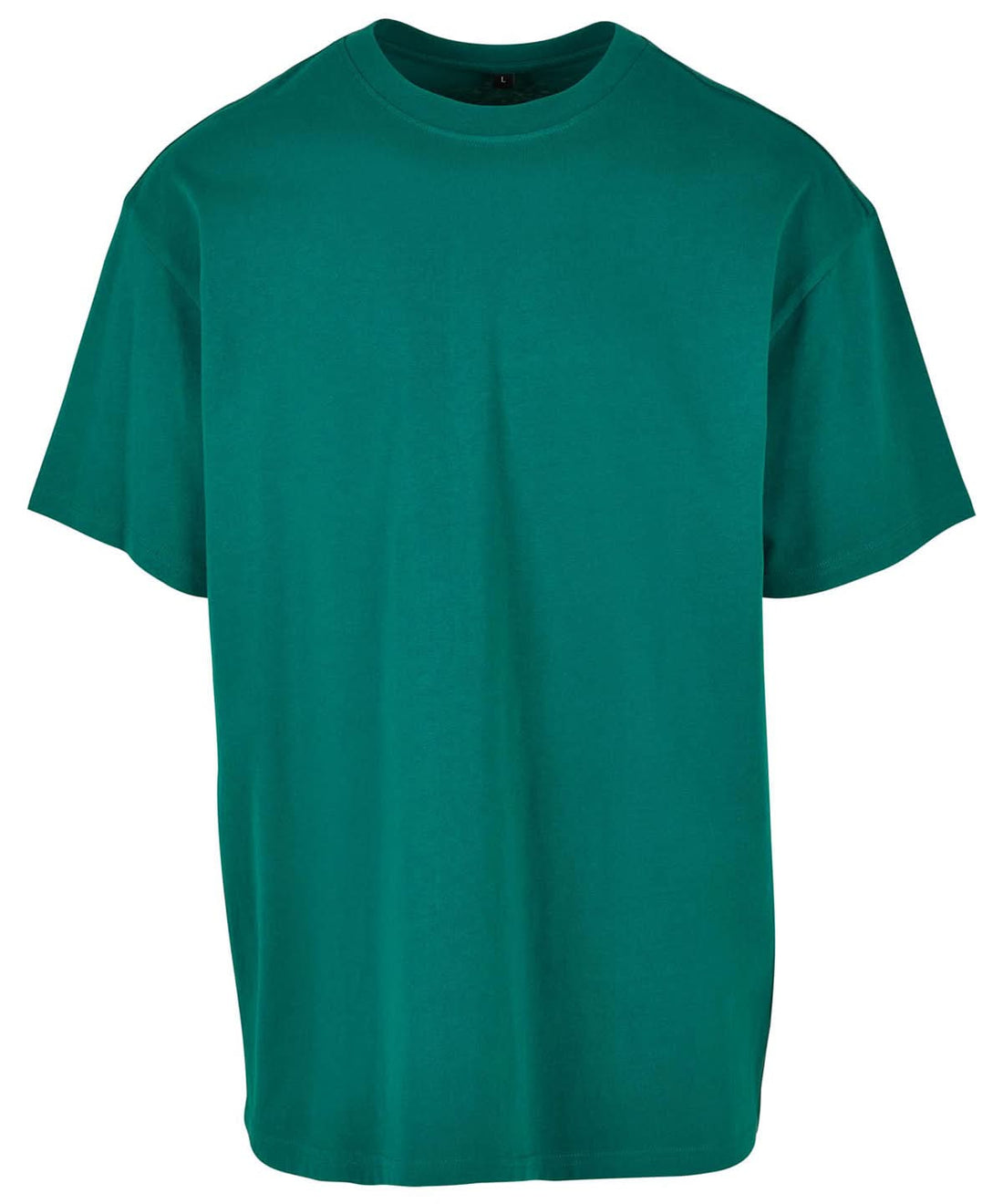 Build Your Brand BYB Heavy oversized tee Green BY102 - Green - Customisable T-Shirt