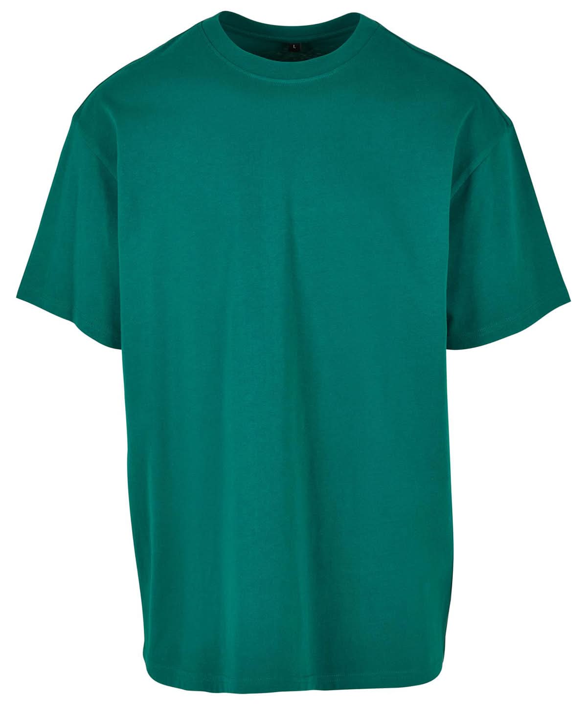Build Your Brand BYB Heavy oversized tee Green BY102 - Green - Customisable T-Shirt