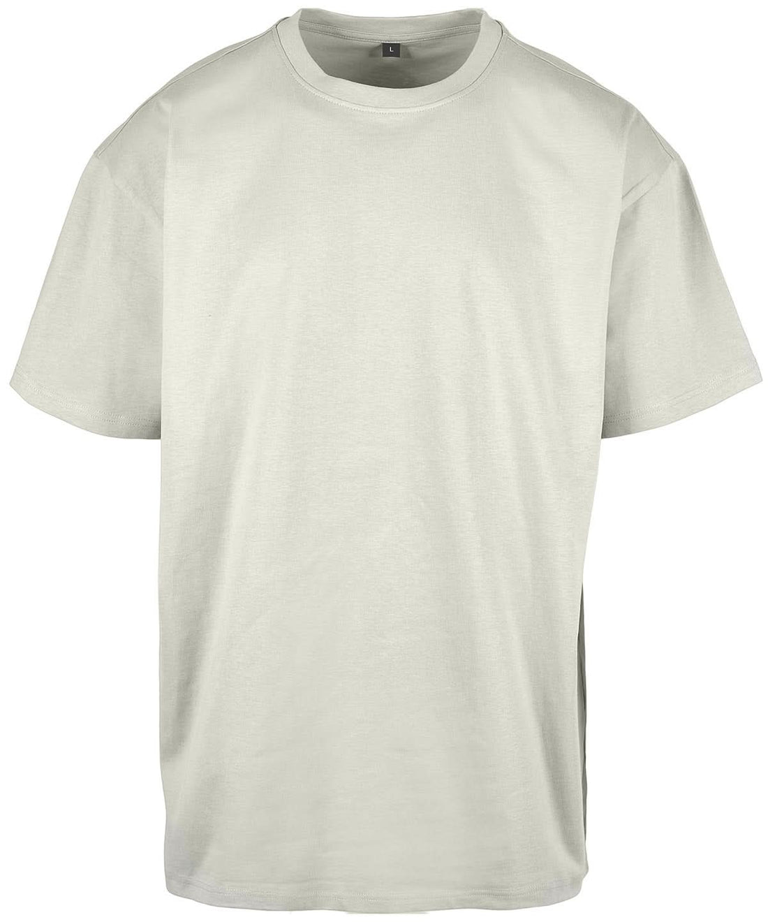 Build Your Brand BYB Heavy oversized tee Soft Salvia BY102 - Soft Salvia - Customisable T-Shirt