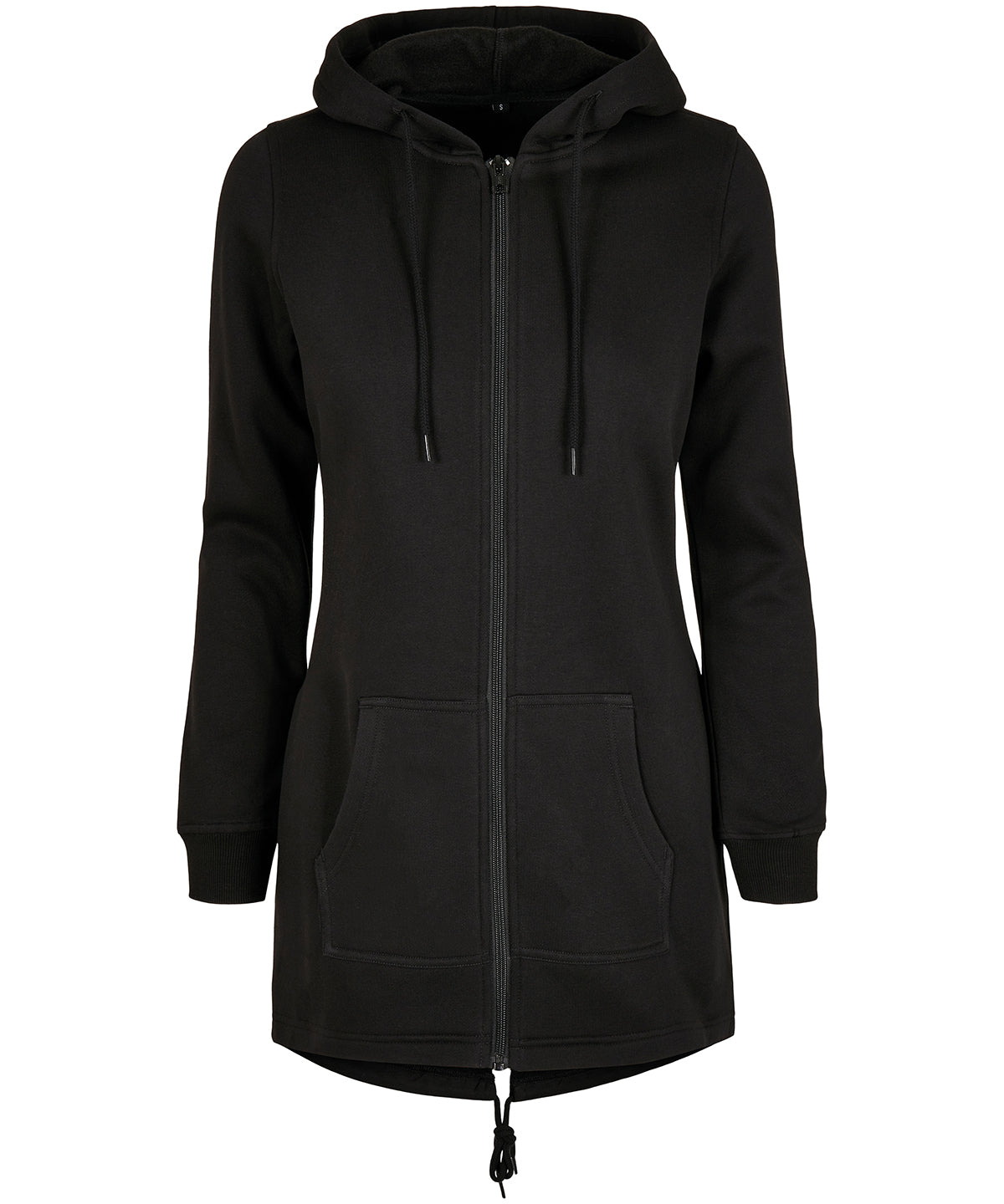 Women's sweat parka - BY148 - Black - Customisable Jackets