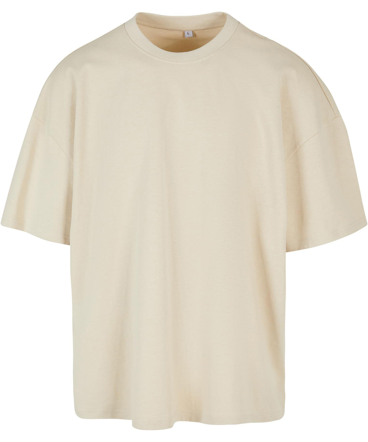Ultra heavy cotton box tee - BY163 - Sand - Customisable T-Shirts