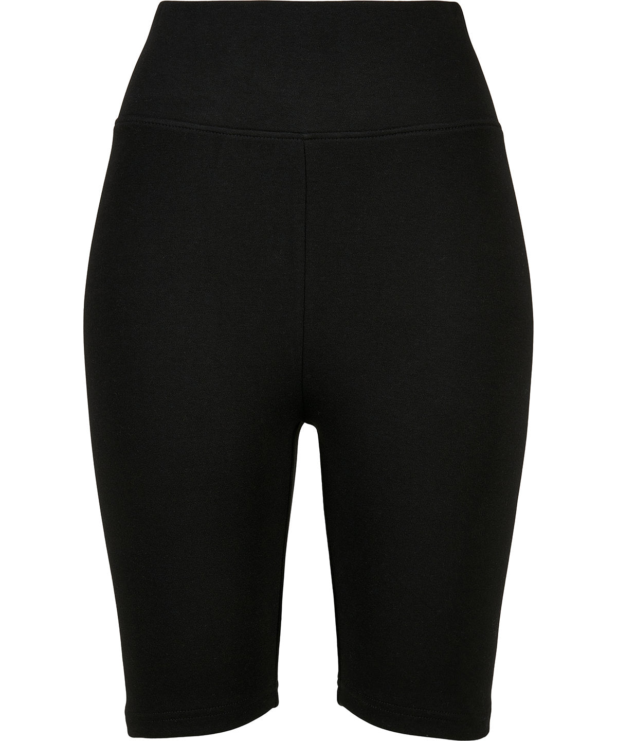 Women's high waist cycle shorts - BY184 - Black - Customisable Shorts