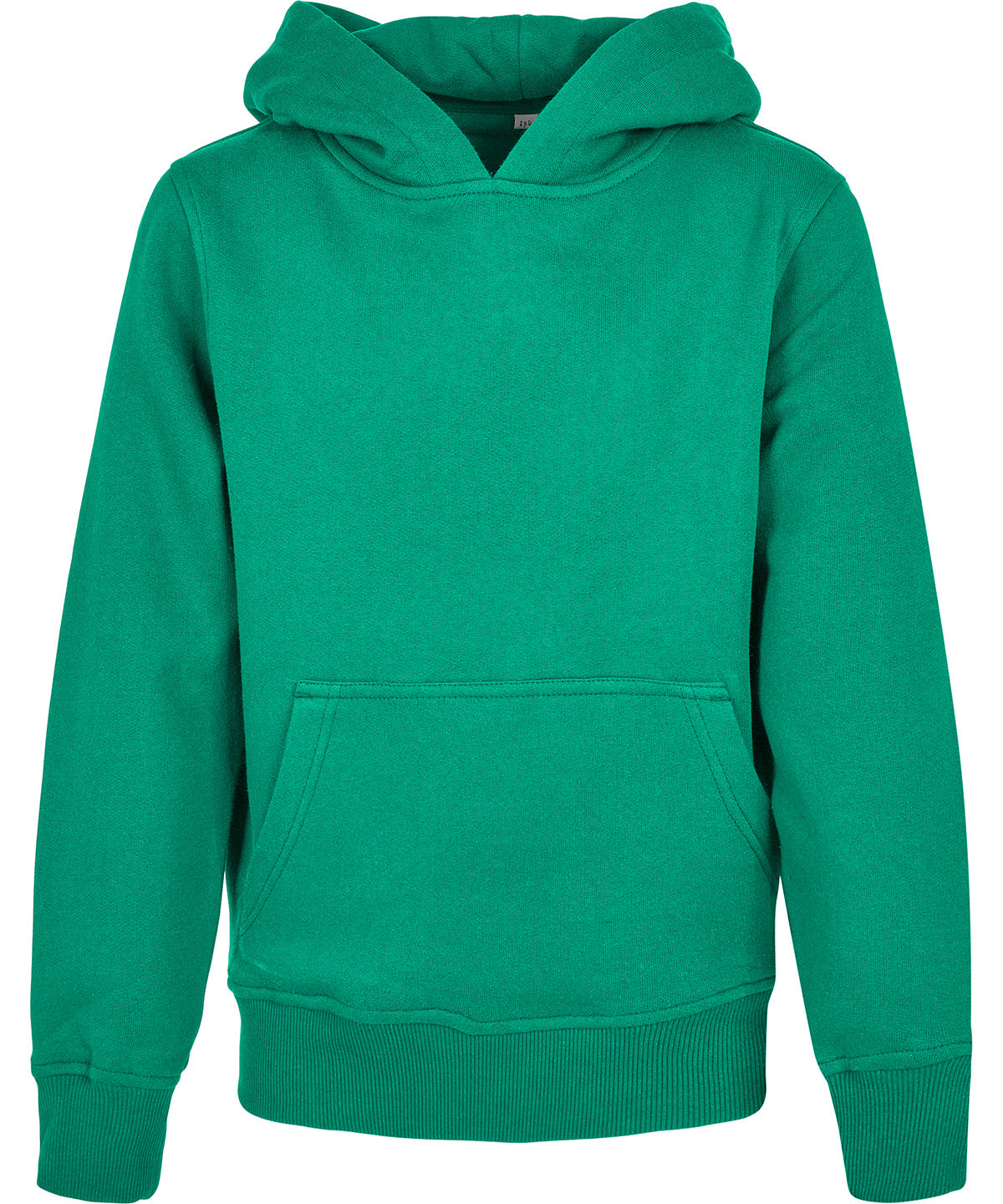 Organic kids basic hoodie - BY185 - Grass Green - Customisable Hoodies