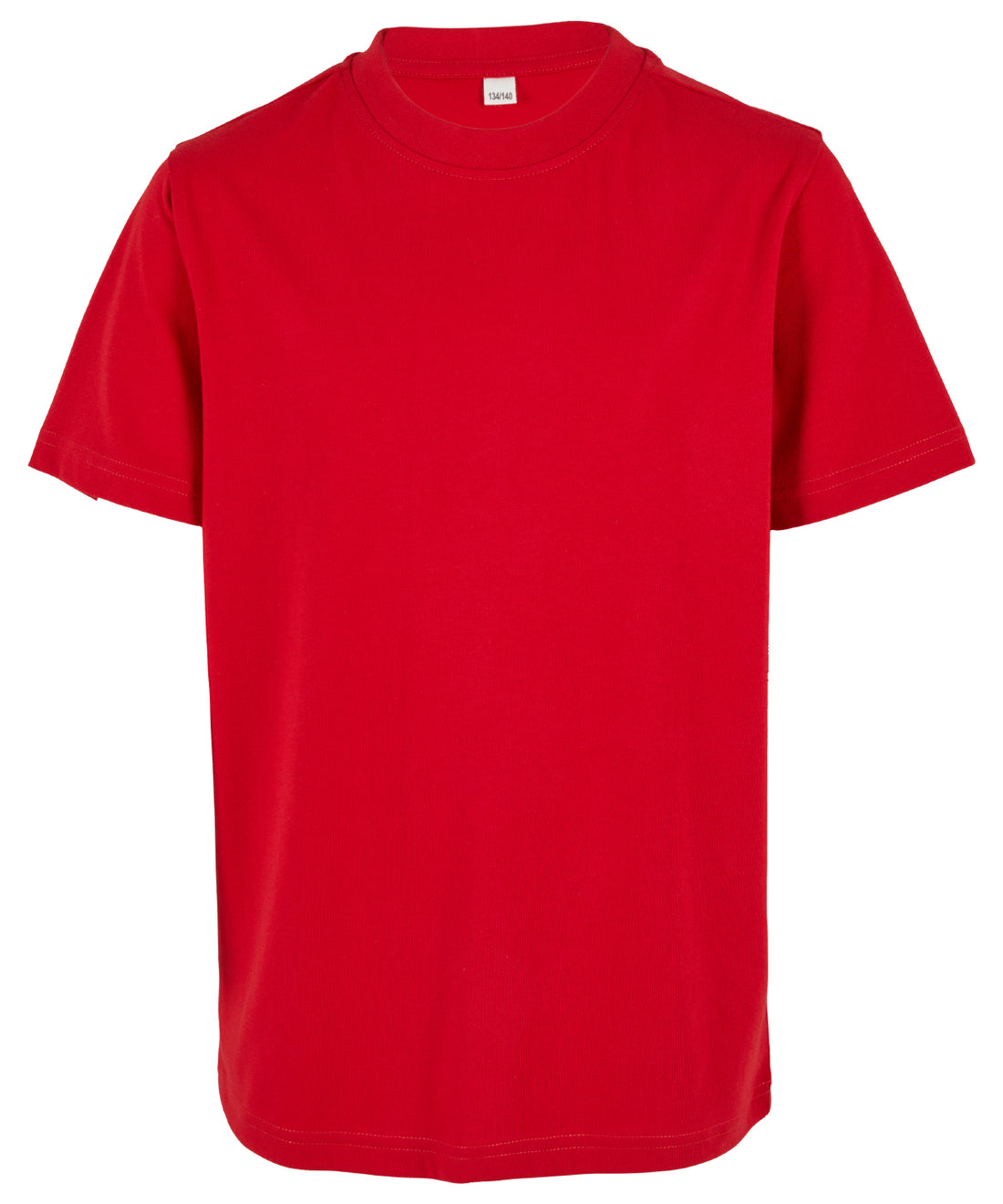 Organic kids basic tee - BY186 - City Red - Customisable T-Shirts