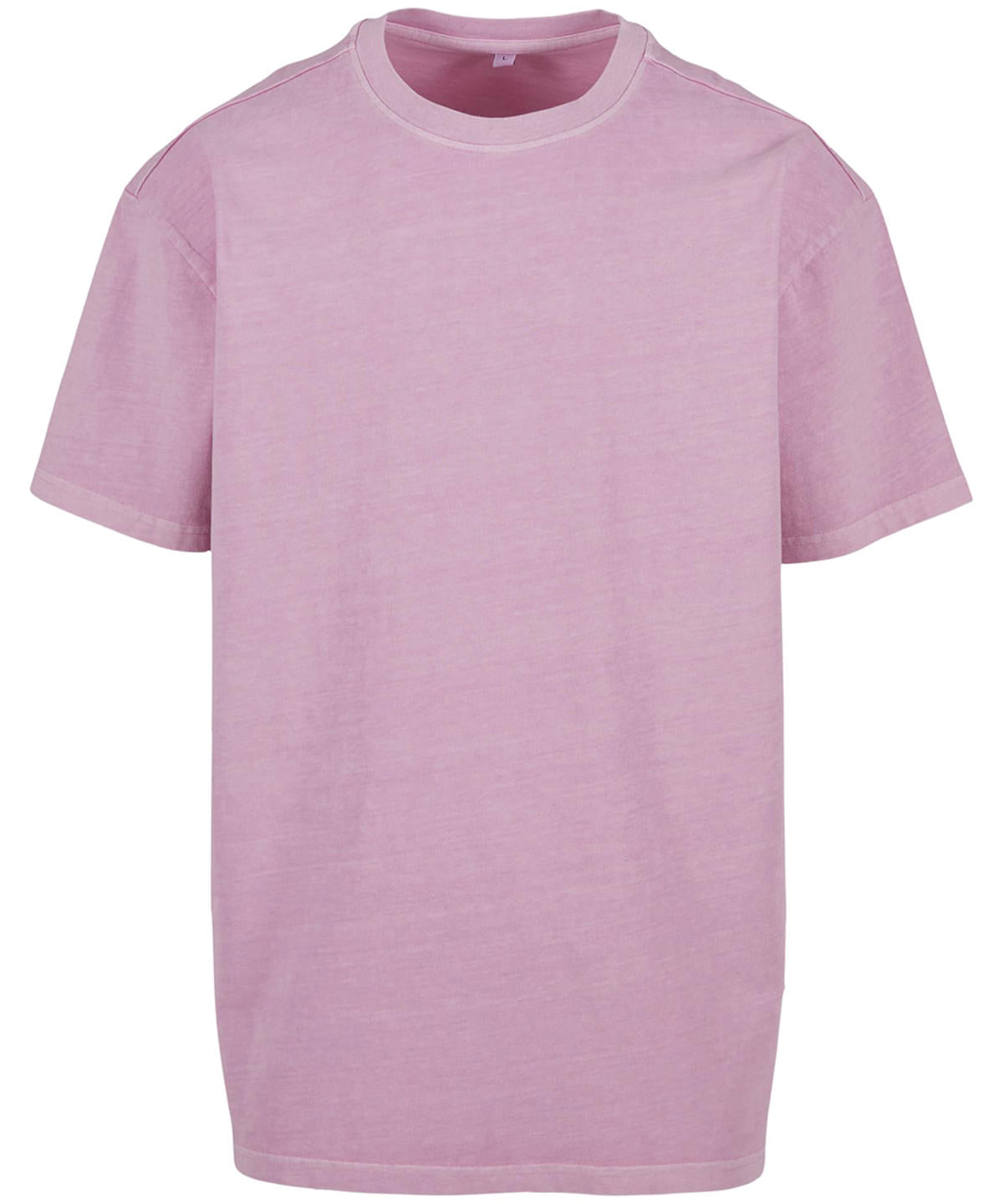 Acid washed heavy oversized tee - BY189 - Cool Pink - Customisable T-Shirts