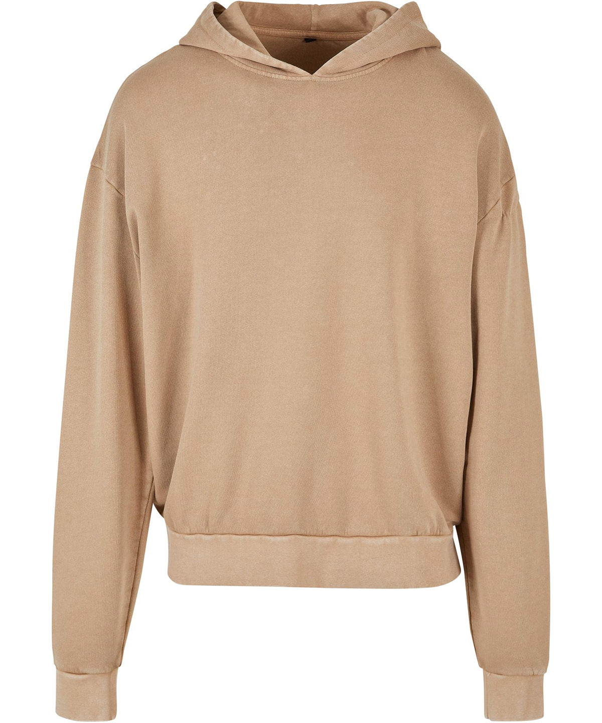 Acid washed oversize hoodie - BY191 - Union Beige - Customisable Hoodies