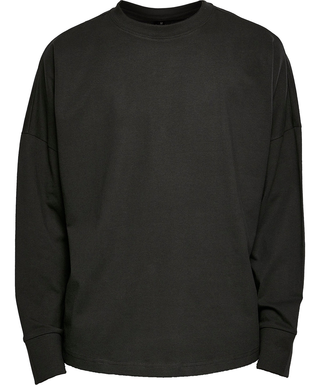 Oversize cut on sleeve long sleeve - BY198 - Black - Customisable Sweatshirts