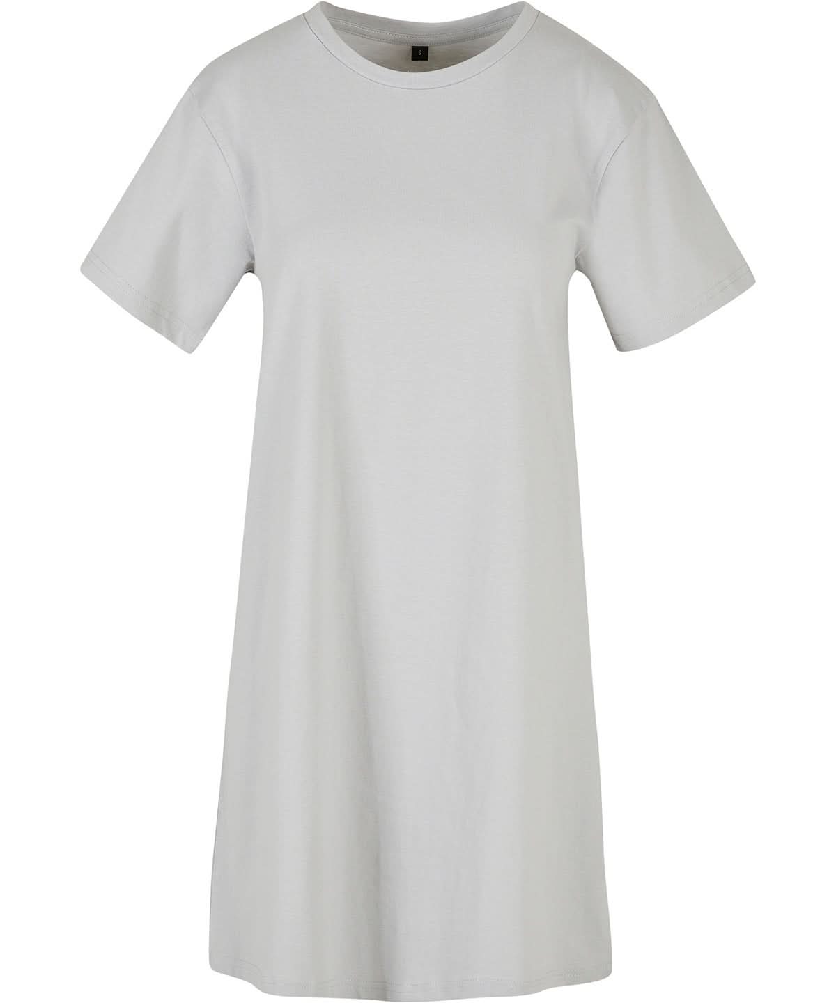 Build Your Brand BYB Womens tee dress BY214 - - Customisable Dresses