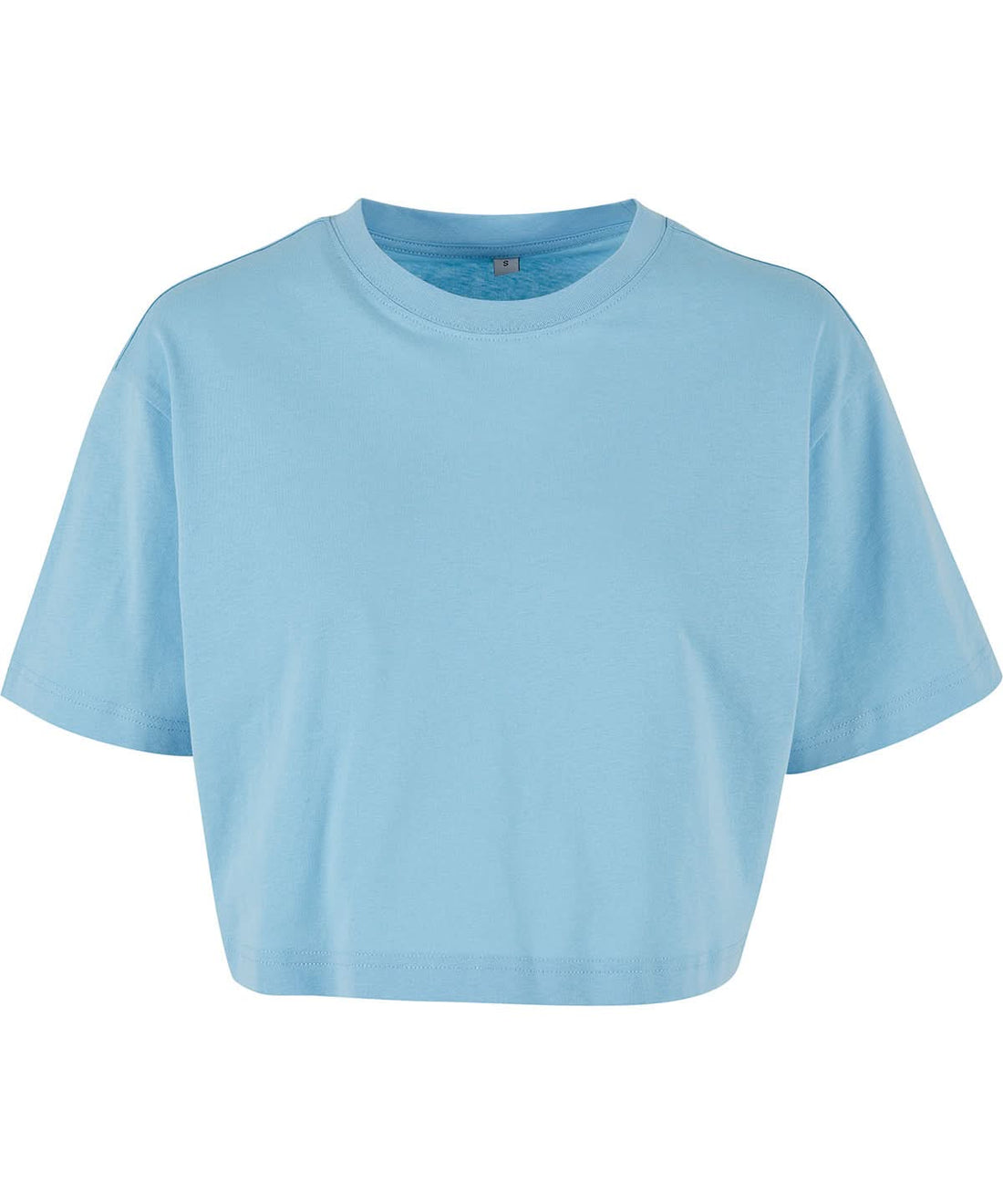 Build Your Brand BYB Womens short oversized tee BY264 - - Customisable T-Shirt