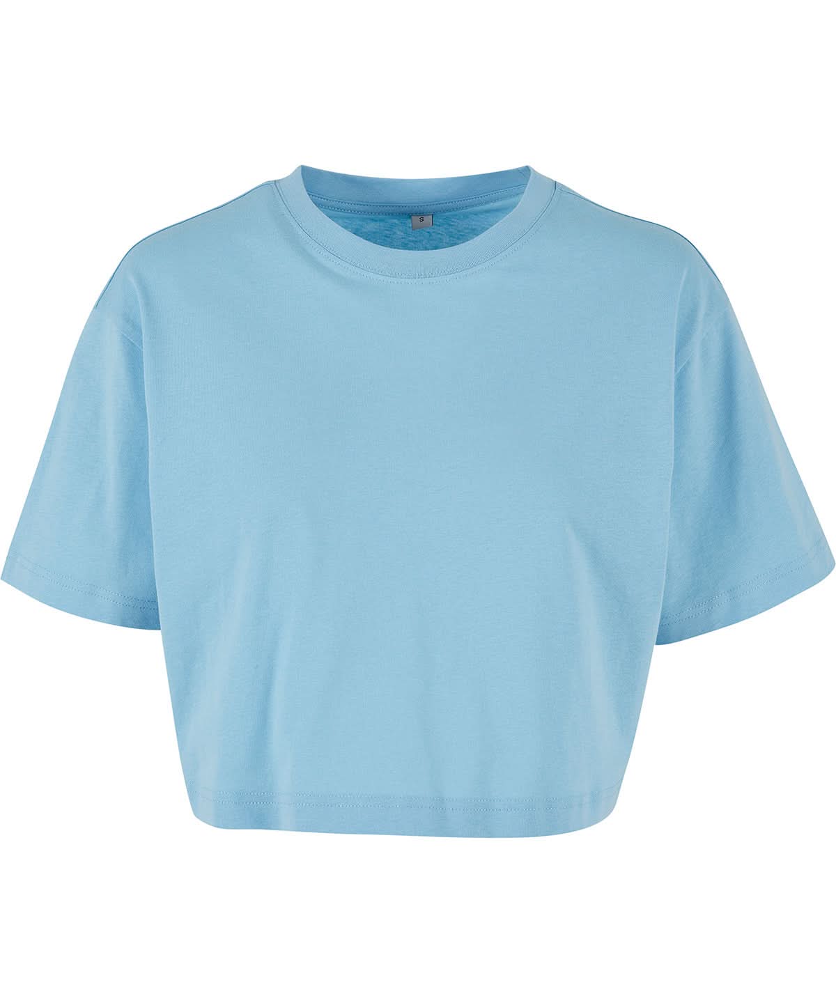 Build Your Brand BYB Womens short oversized tee BY264 - - Customisable T-Shirt