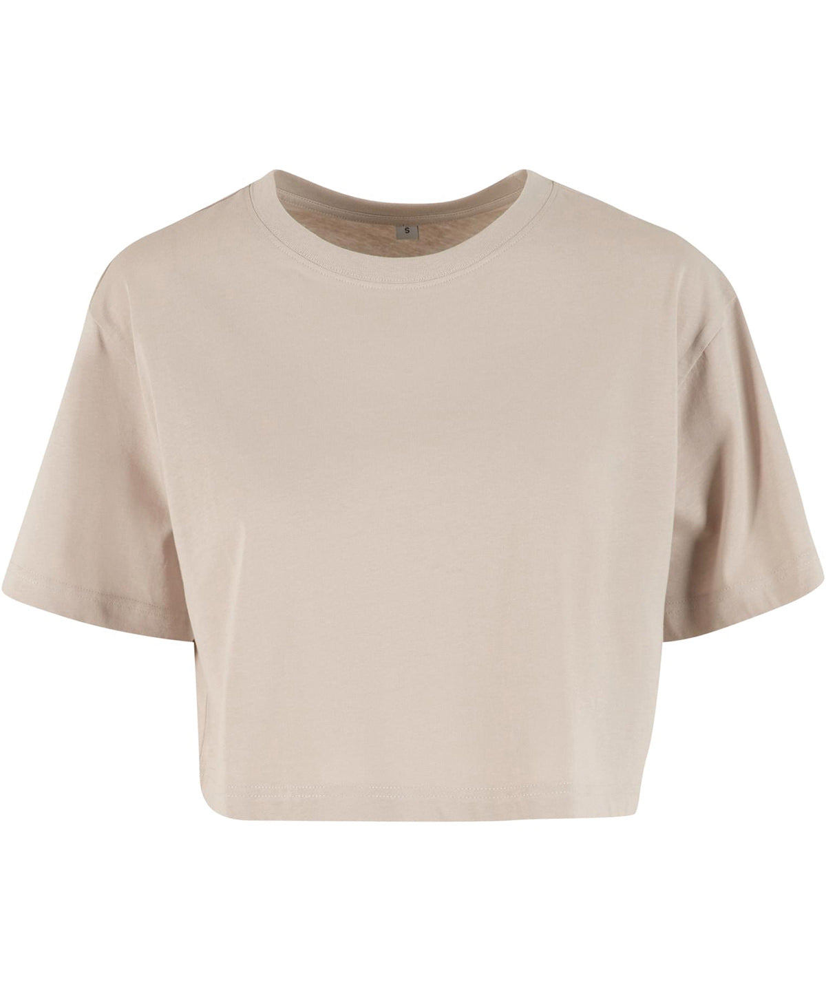 BYB Womens short oversized tee - BY264 - Cloud - Customisable T-Shirt