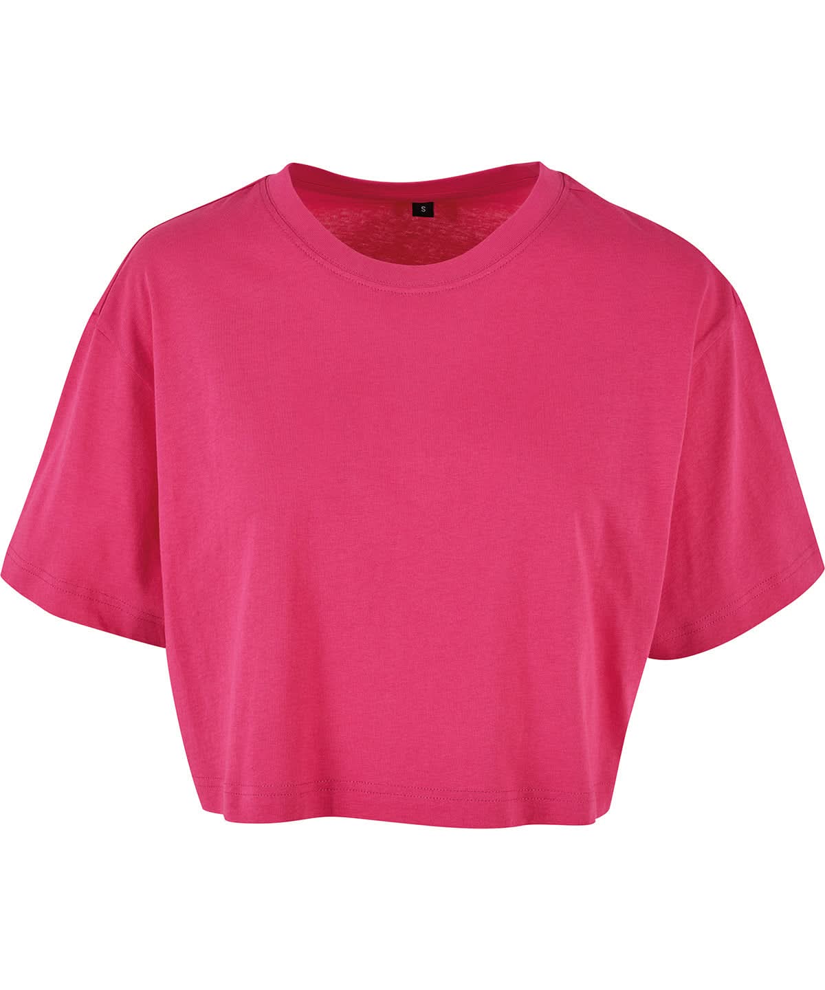 Build Your Brand BYB Womens short oversized tee BY264 - - Customisable T-Shirt
