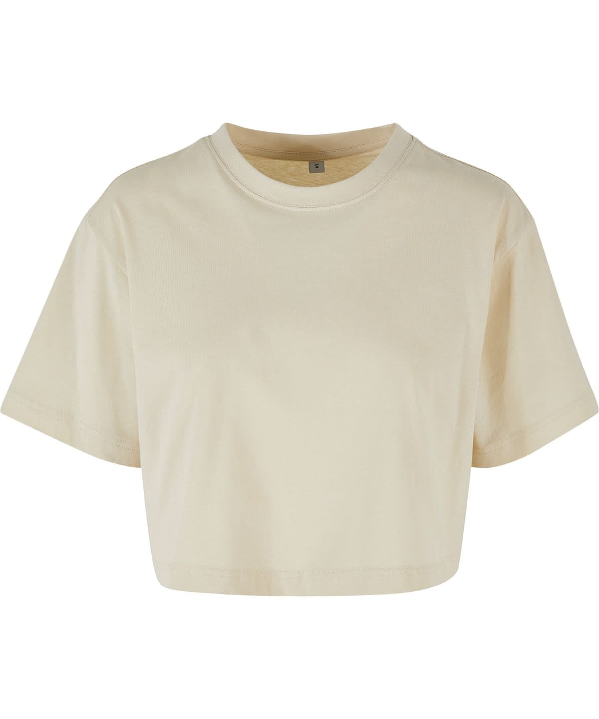 Build Your Brand BYB Womens short oversized tee BY264 - - Customisable T-Shirt