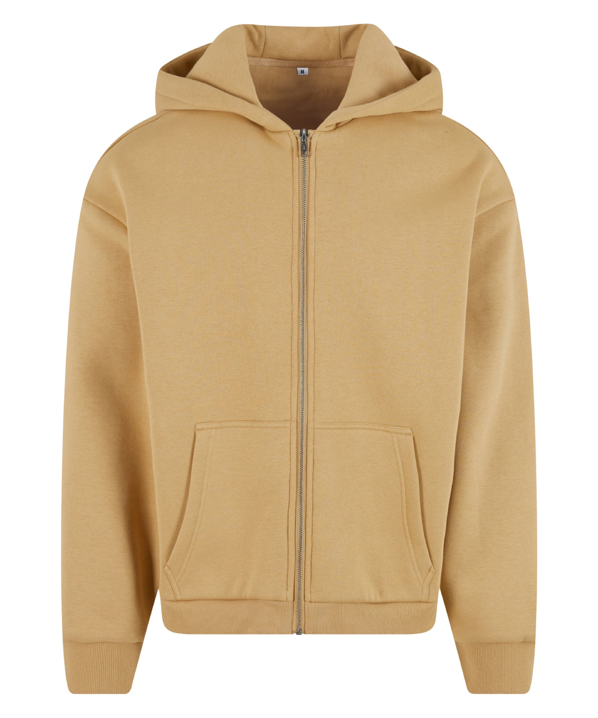 Fluffy zip hoodie - BY285 - Union Beige - Customisable Hoodies