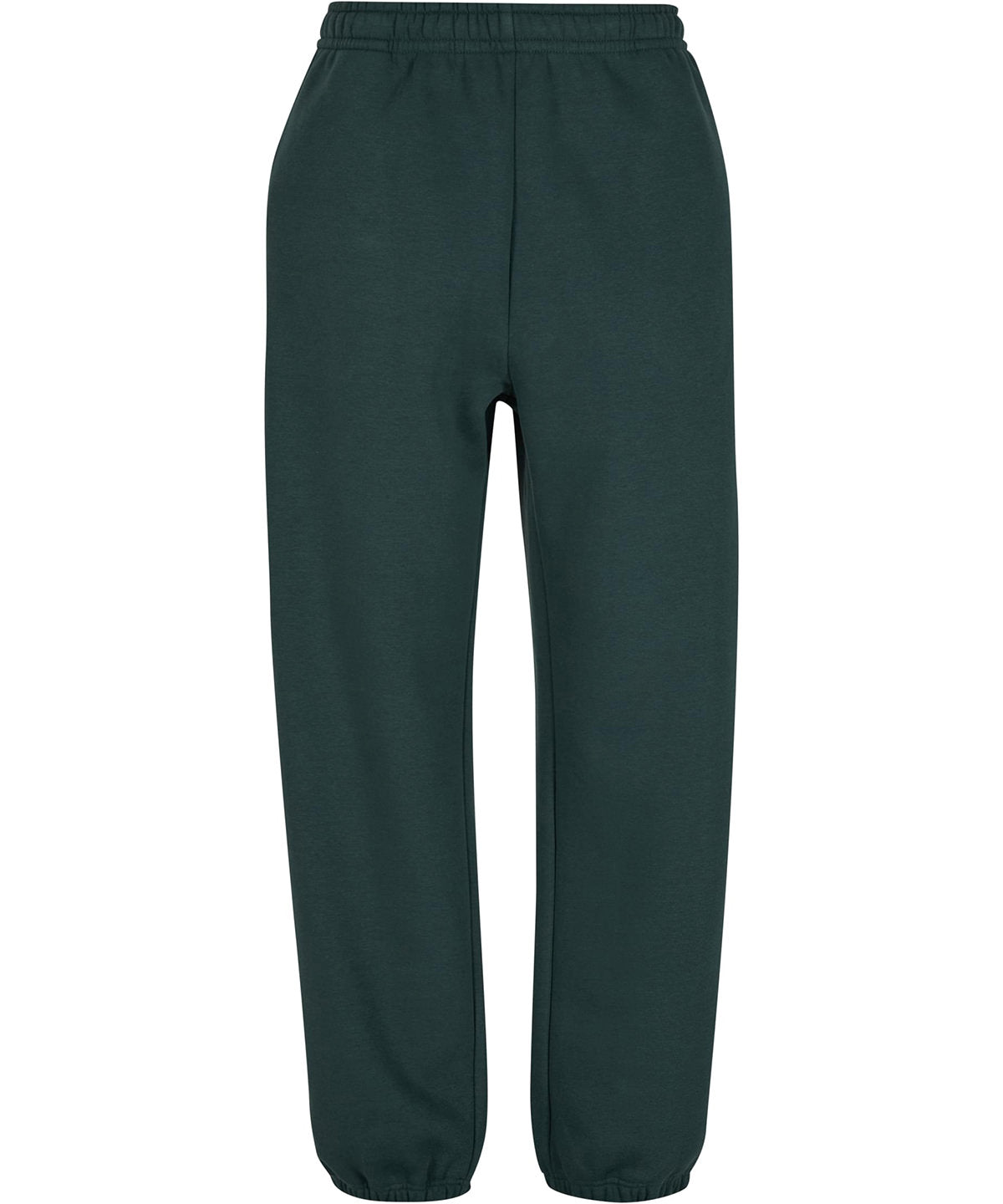 Fluffy sweatpants - BY286 - Bottle Green - Customisable Sweatpants