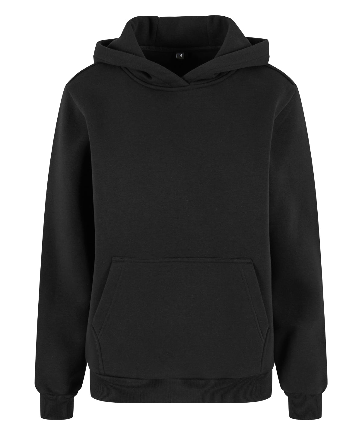 Women’s fluffy hoodie - BY289 - Black - Customisable Hoodies