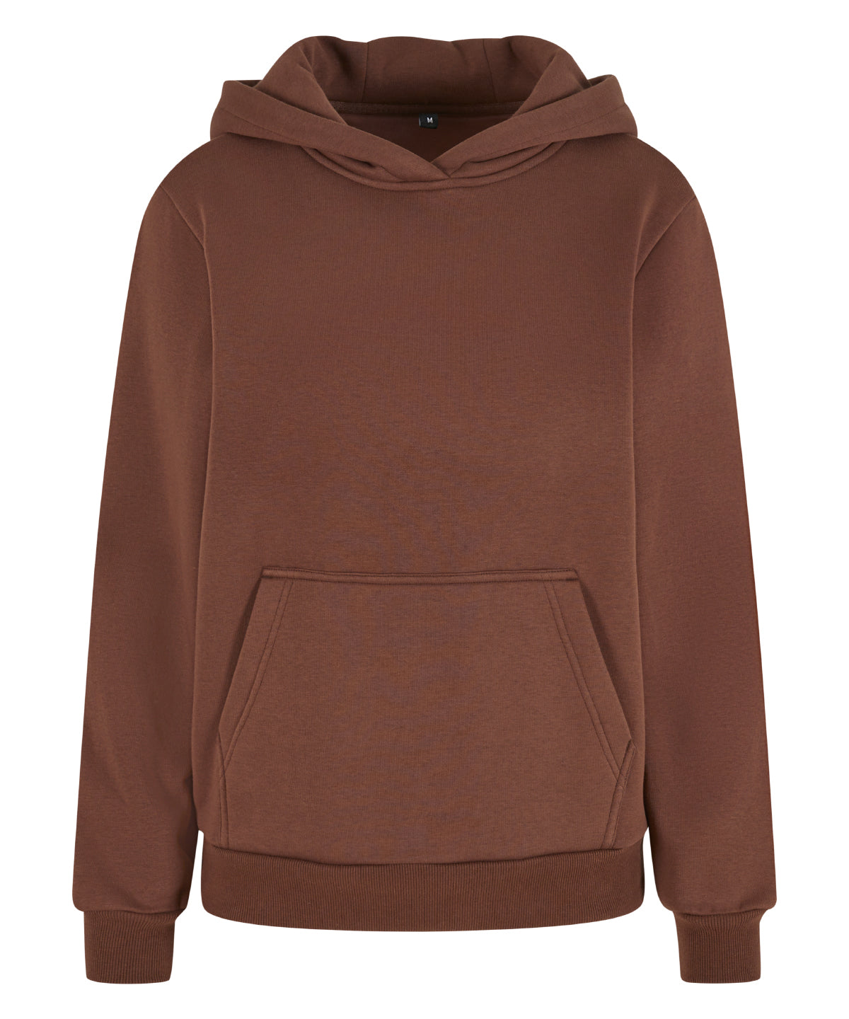 Women’s fluffy hoodie - BY289 - Chocolate Brown - Customisable Hoodies
