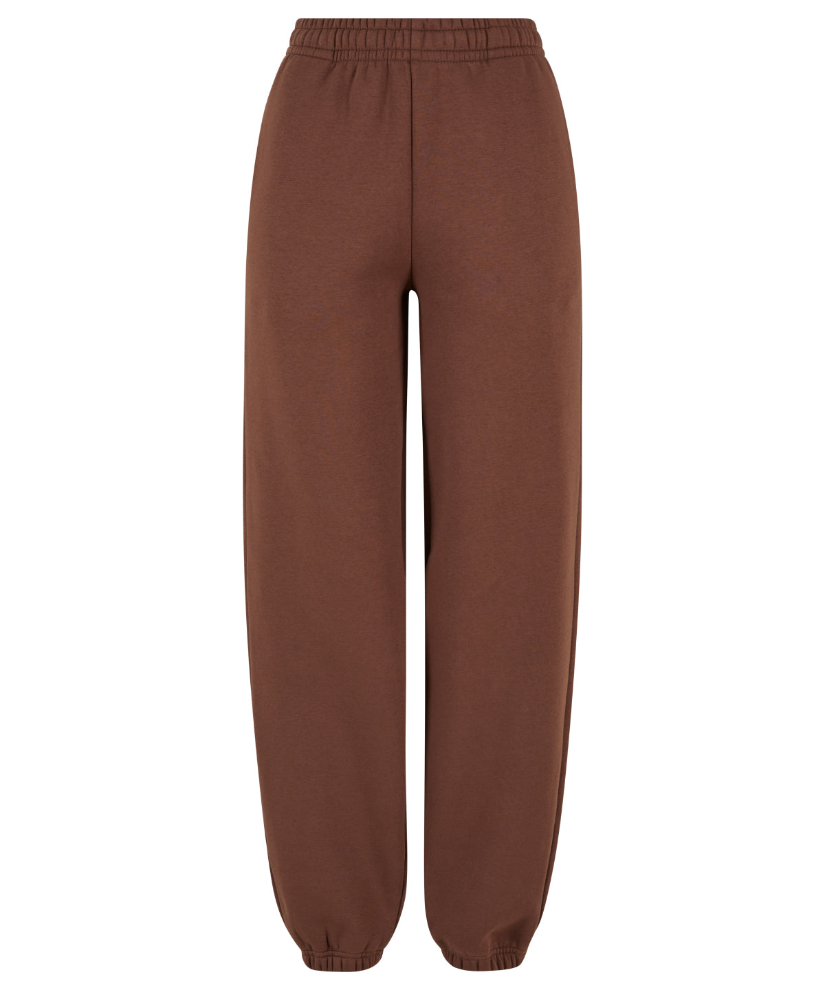 Women’s fluffy sweatpants - BY291 - Chocolate Brown - Customisable Sweatpants