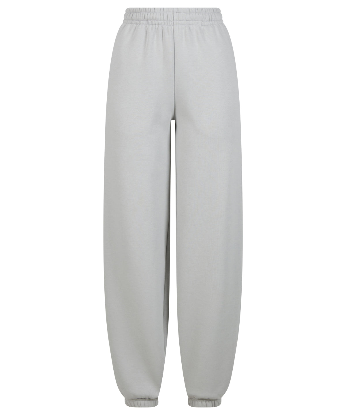 Women’s fluffy sweatpants - BY291 - Light Asphalt - Customisable Sweatpants