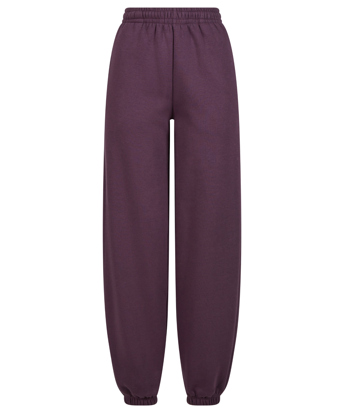 Women’s fluffy sweatpants - BY291 - Plum Purple - Customisable Sweatpants