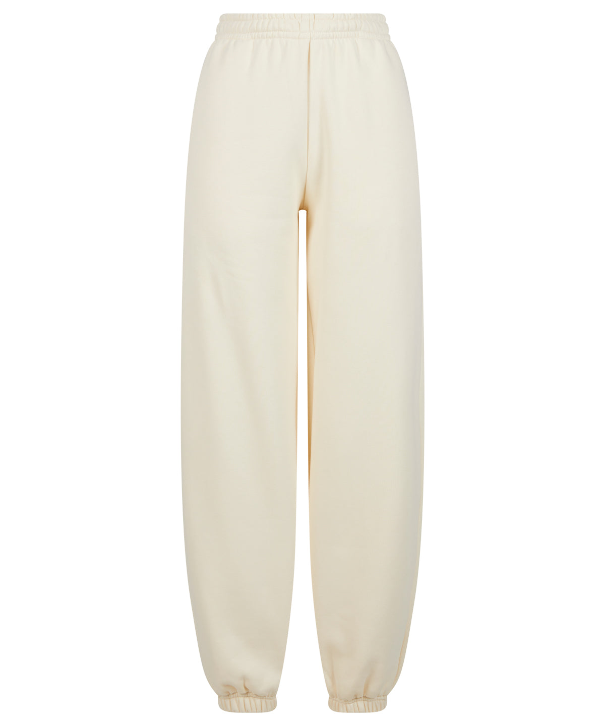 Women’s fluffy sweatpants - BY291 - White Sand - Customisable Sweatpants