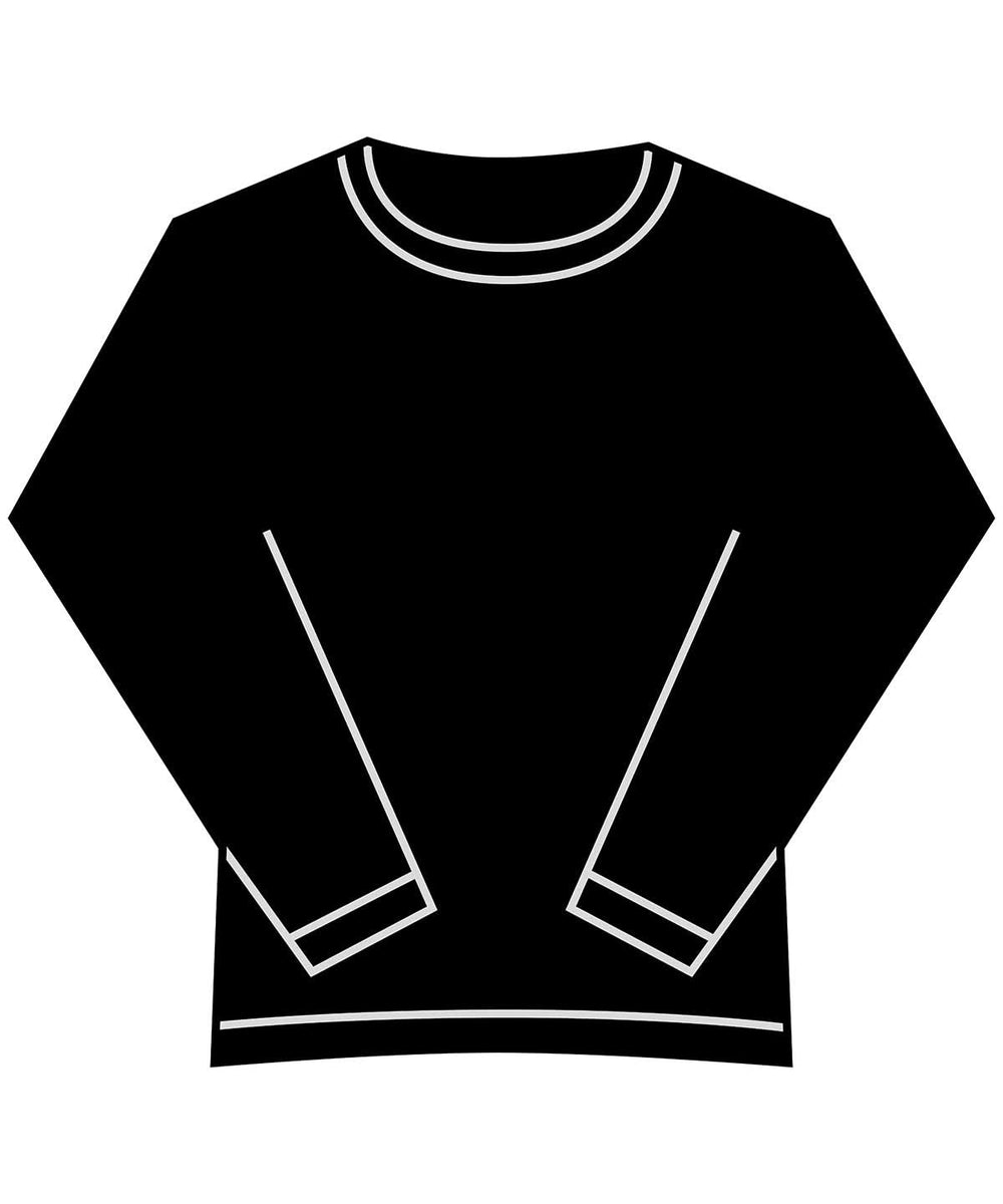 BYB Womens vintage heavy crew neck - BY301