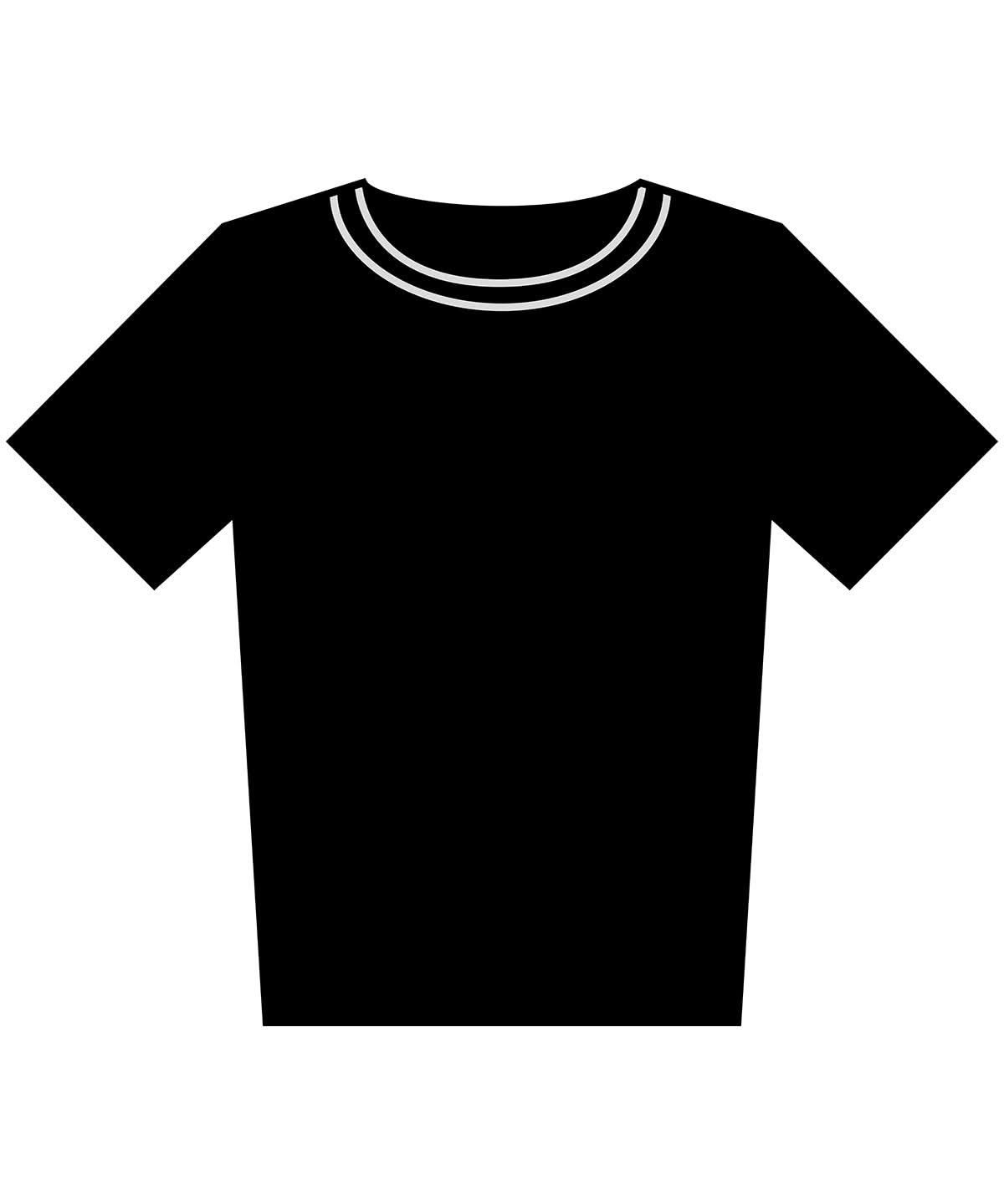 Build Your Brand BYB Vintage heavy loose tee BY307 - Black - Customisable T-Shirt